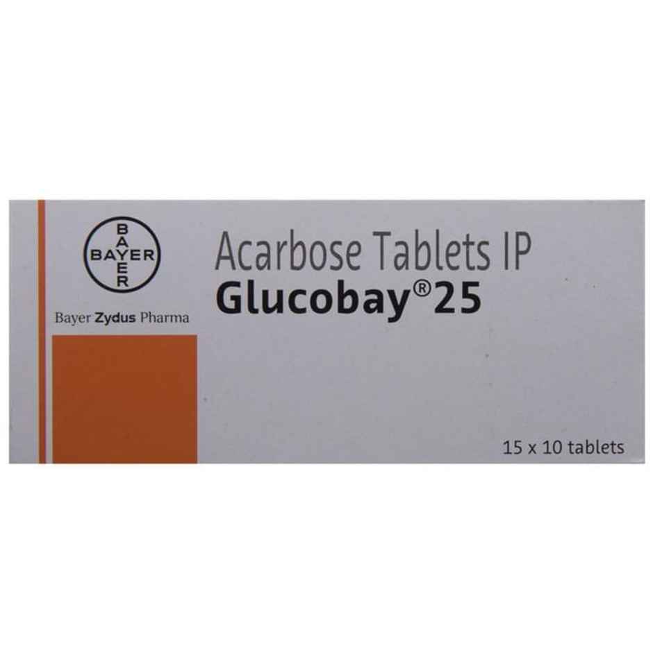 Glucobay 25 Tablet