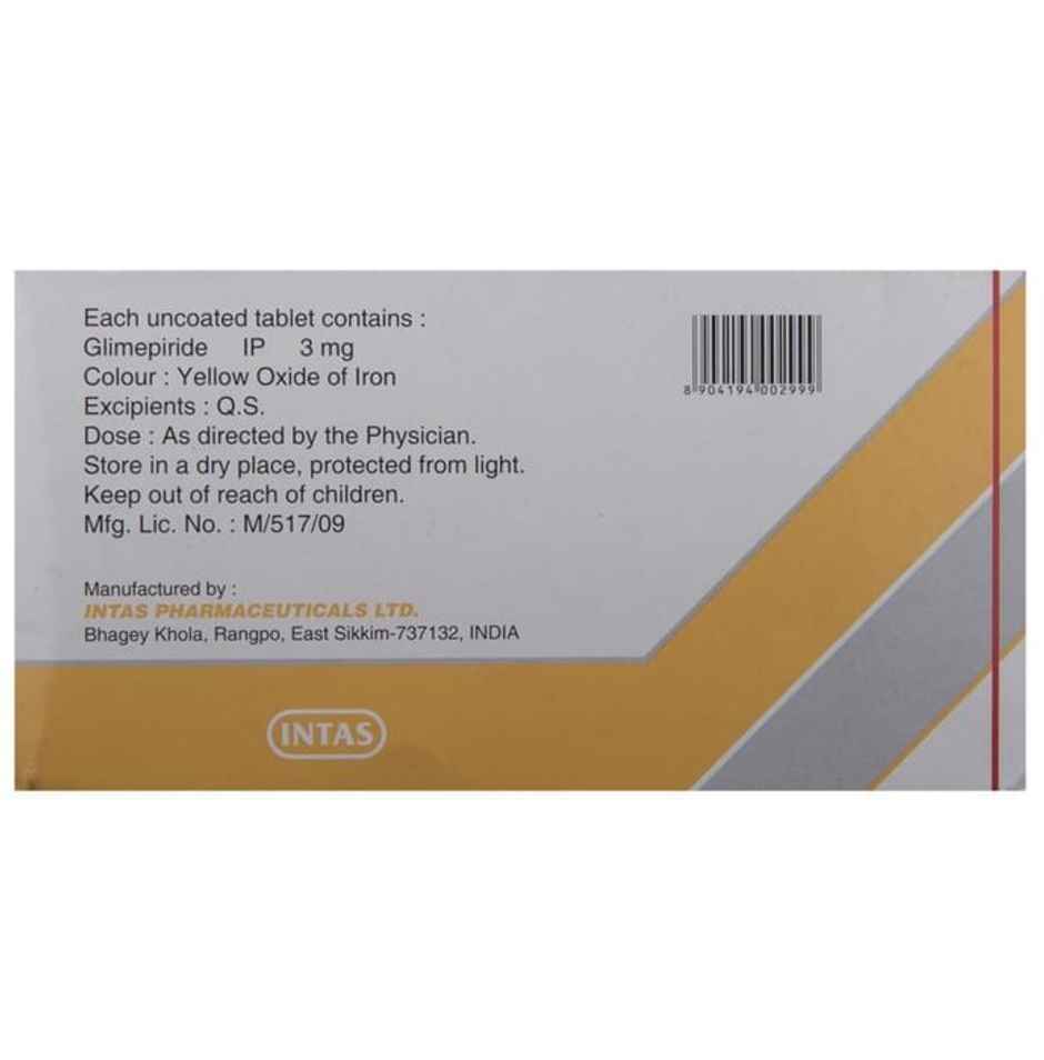 Zoryl-3 Tablet