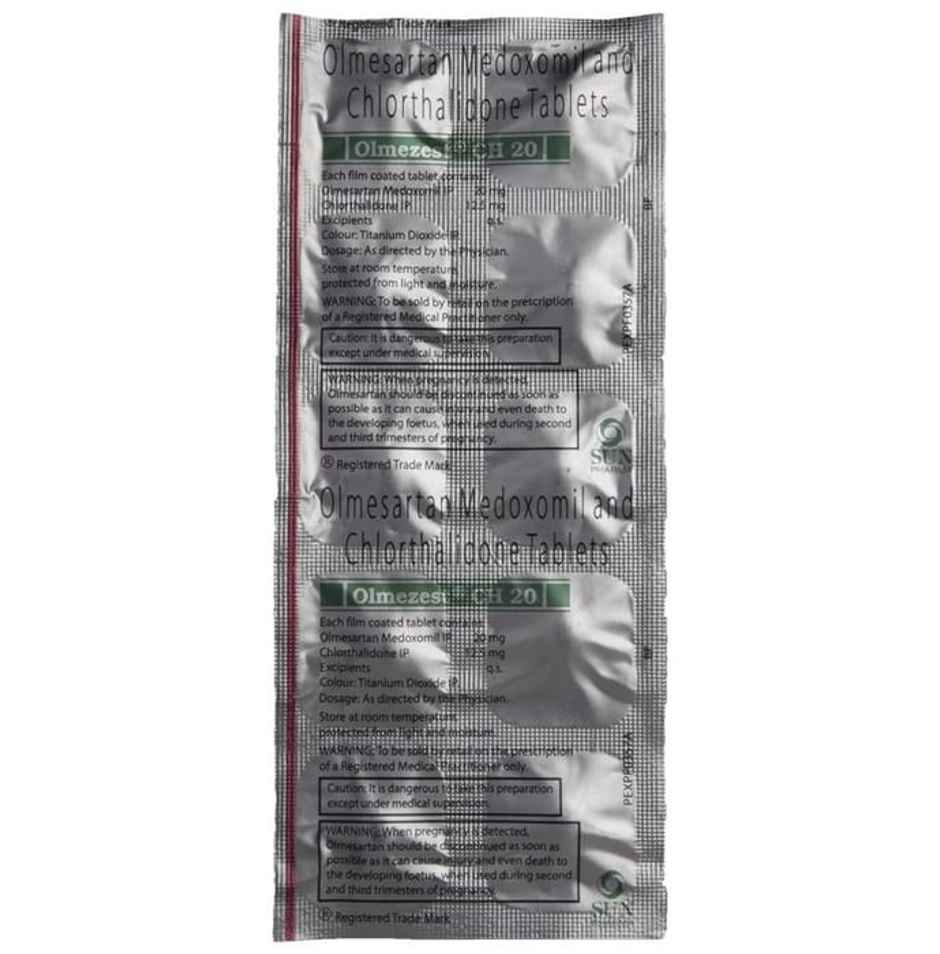 Olmezest CH 20 Tablet