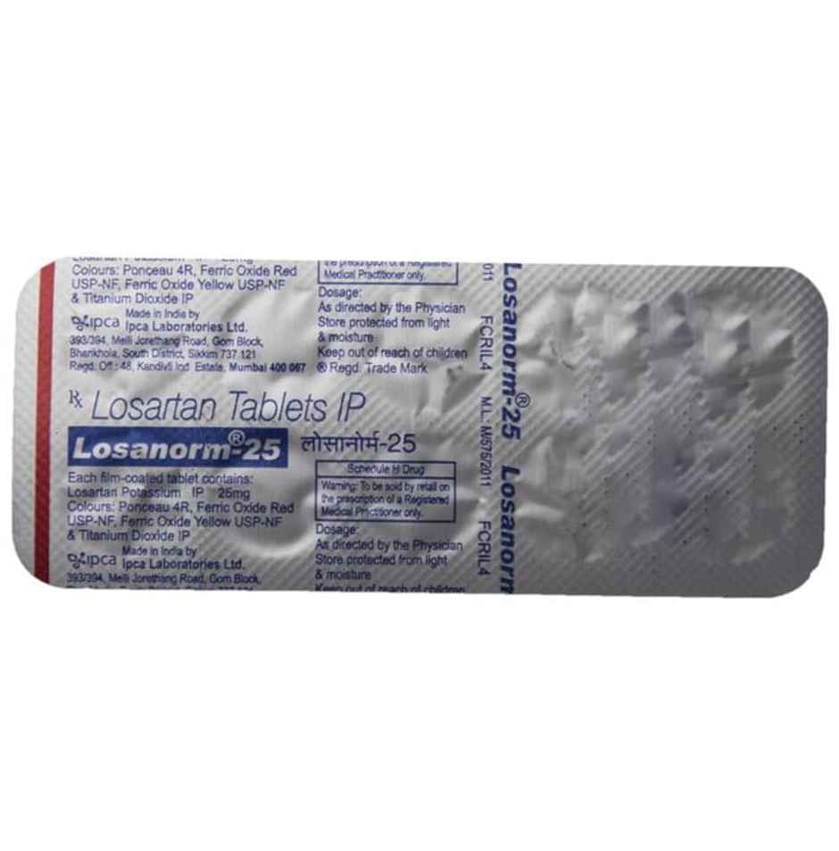 Losanorm-25 Tablet