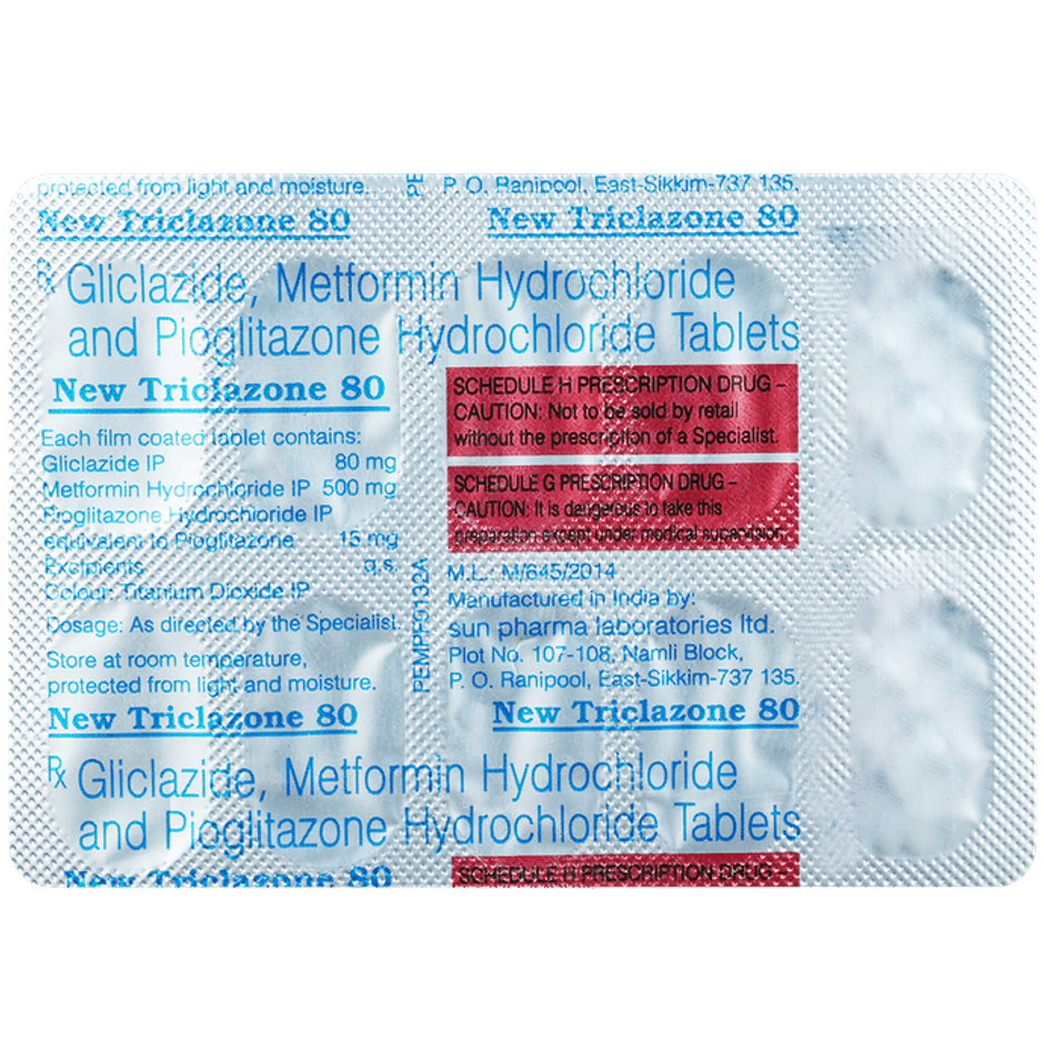 New Triclazone 80 Tablet