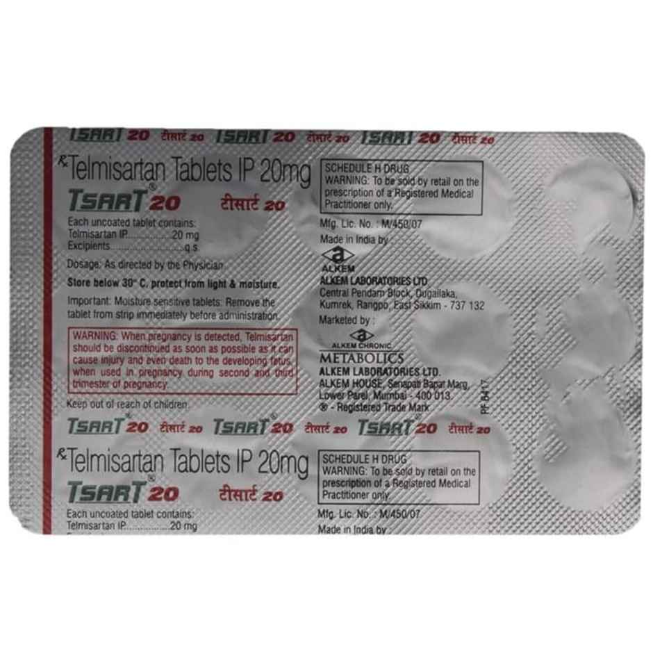 Tsart 20 Tablet