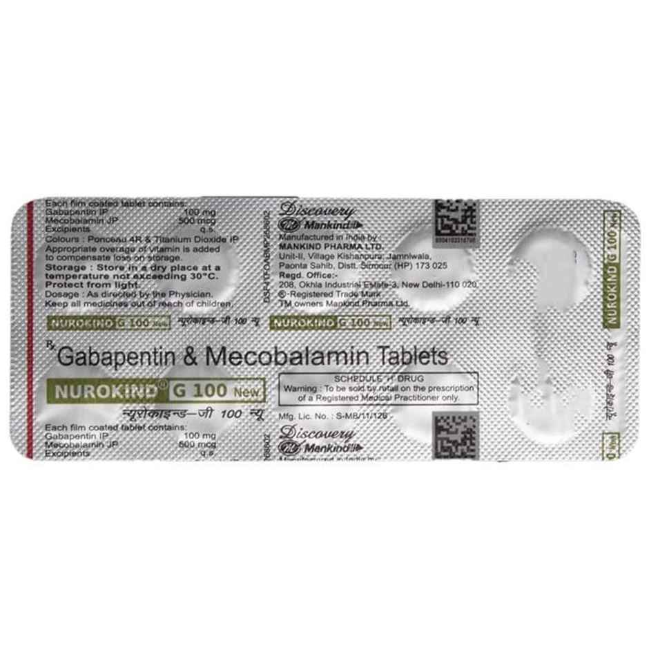 Nurokind-G 100 New Tablet