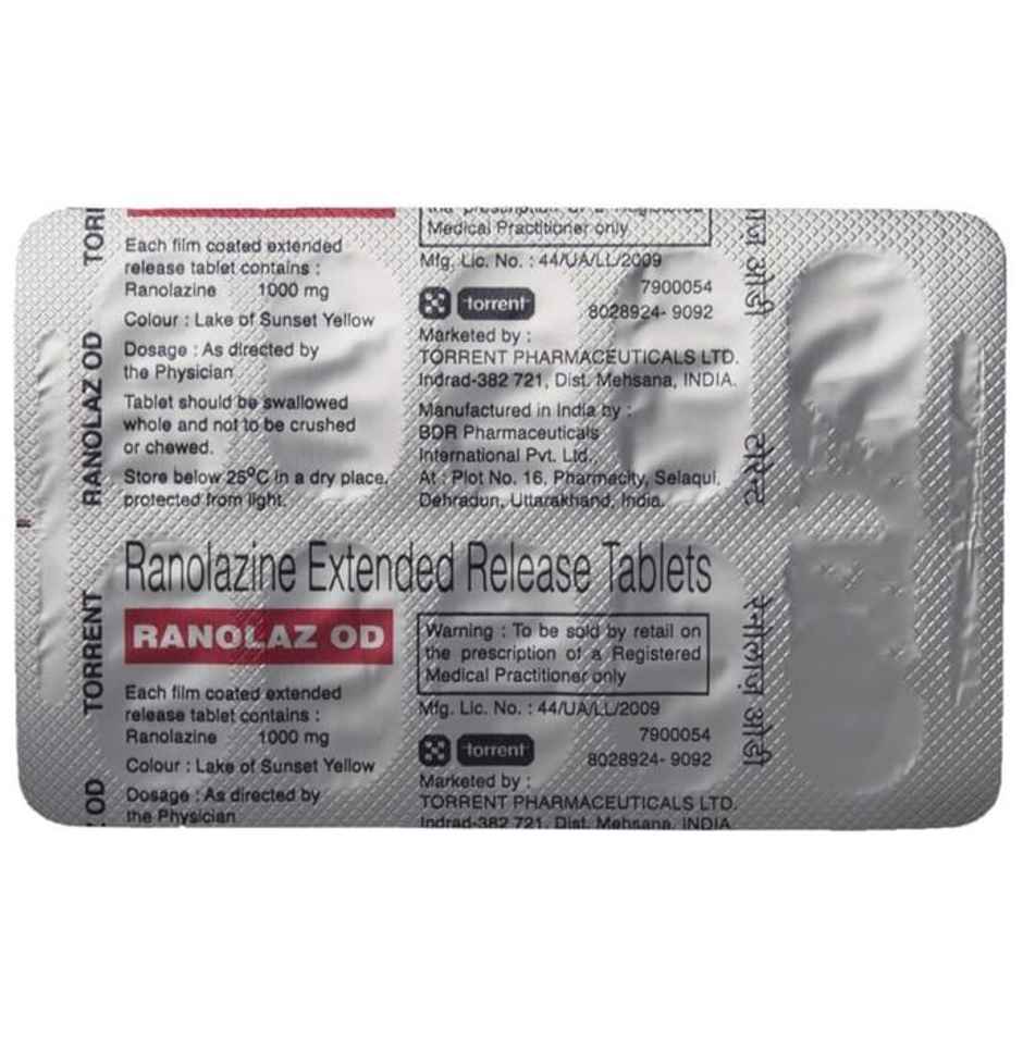 Ranolaz OD Tablet ER