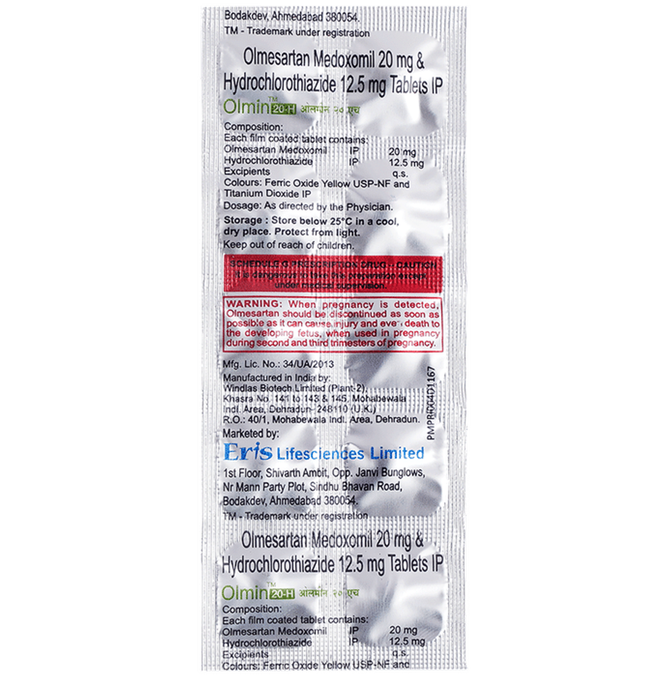 Olmin 20-H Tablet