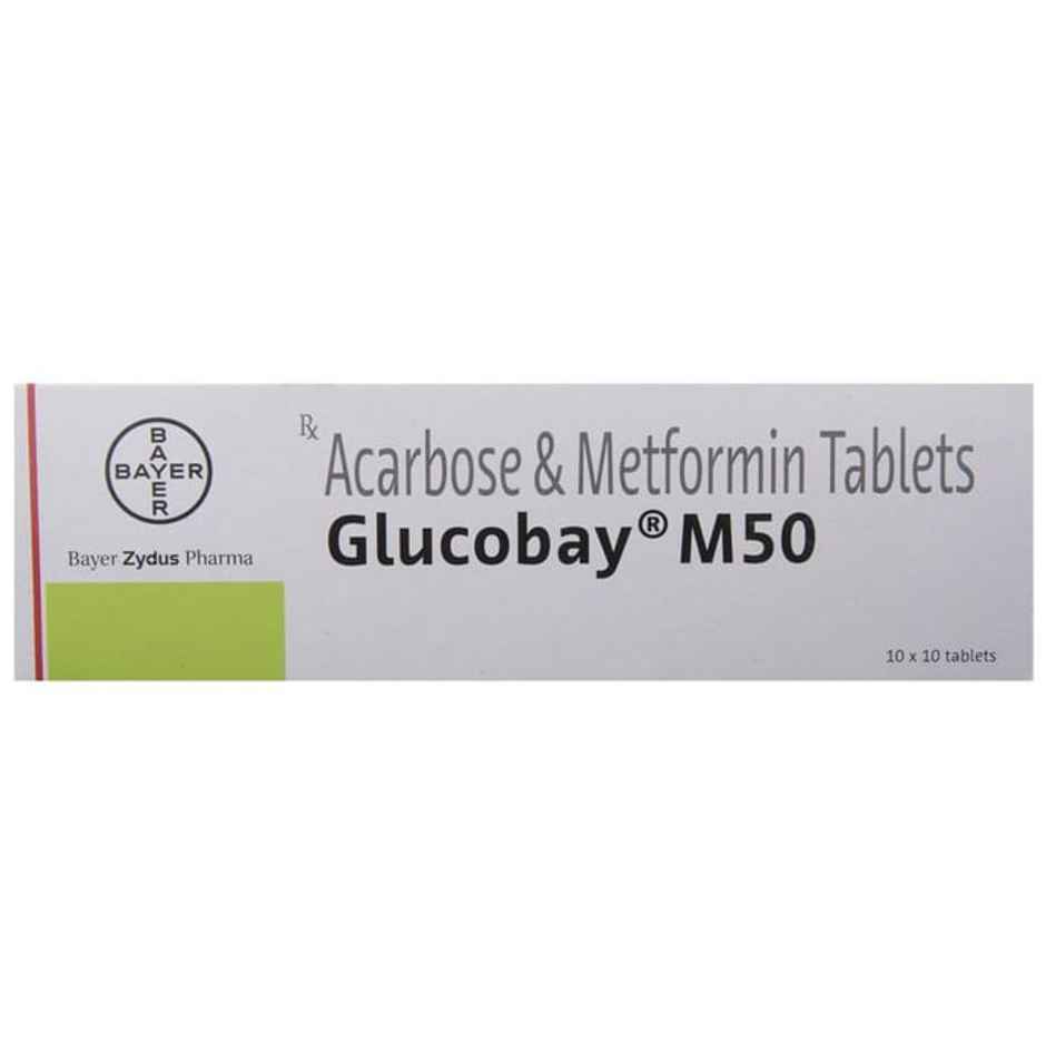 Glucobay M50 Tablet