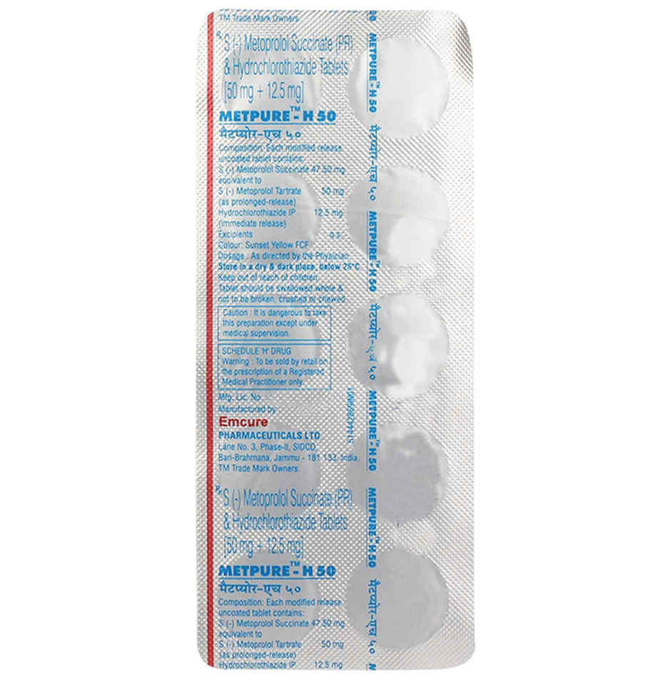 Metpure-H 50 Tablet