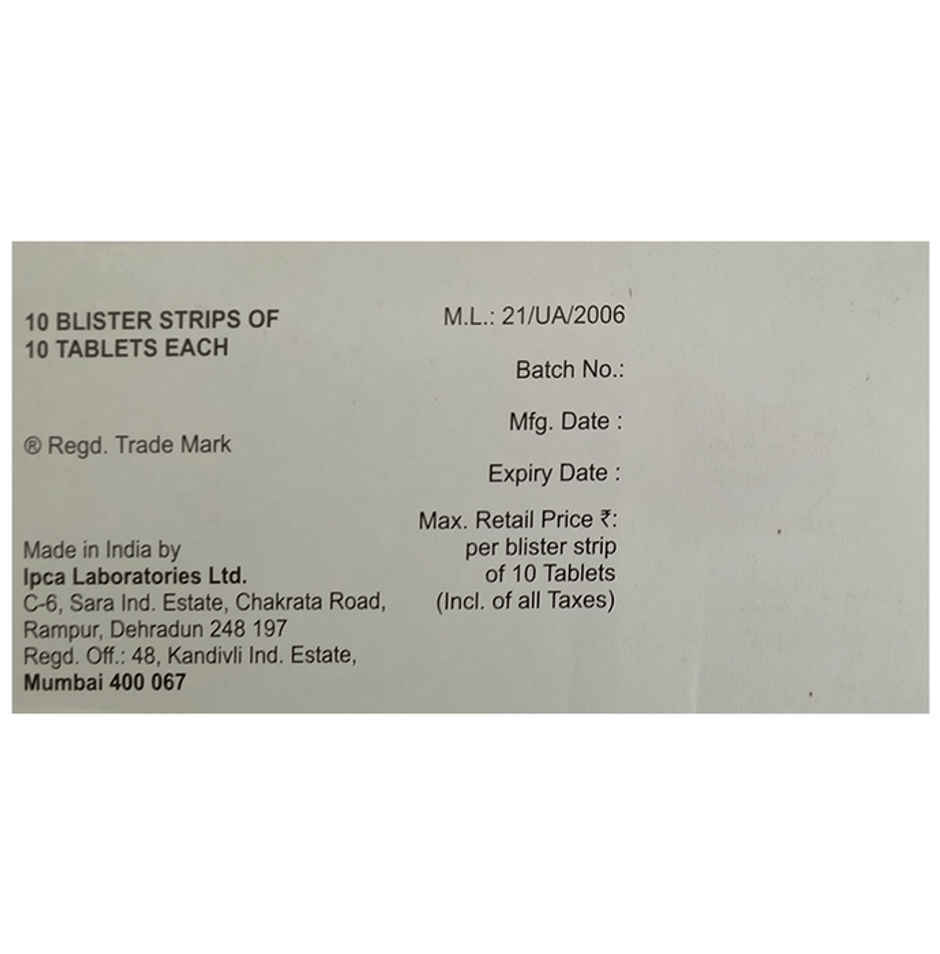 CTD-M 12.5/50 Tablet ER