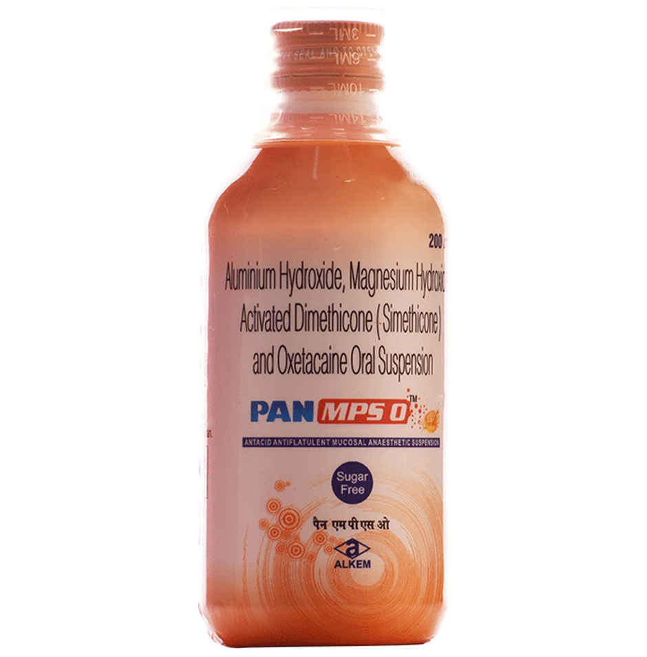 Pan MPS O Sugar Free Oral Suspension