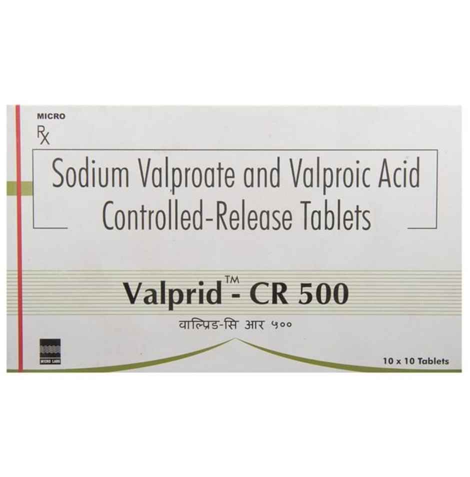 Valprid- CR 500 Tablet