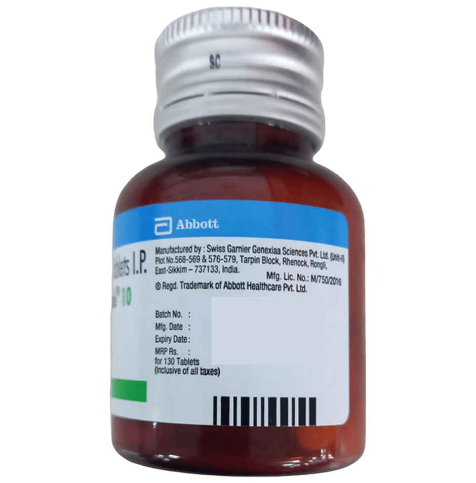 Neo-Mercazole 10 Tablet