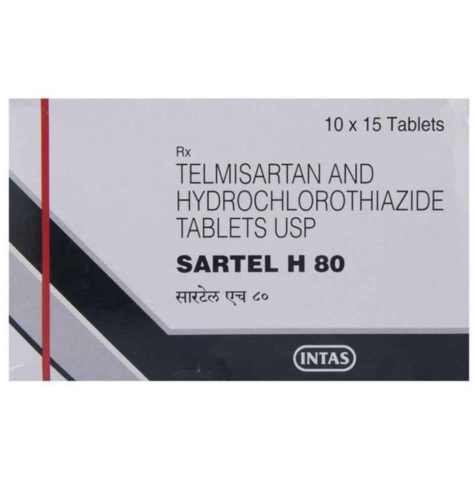 Sartel H 80 Tablet