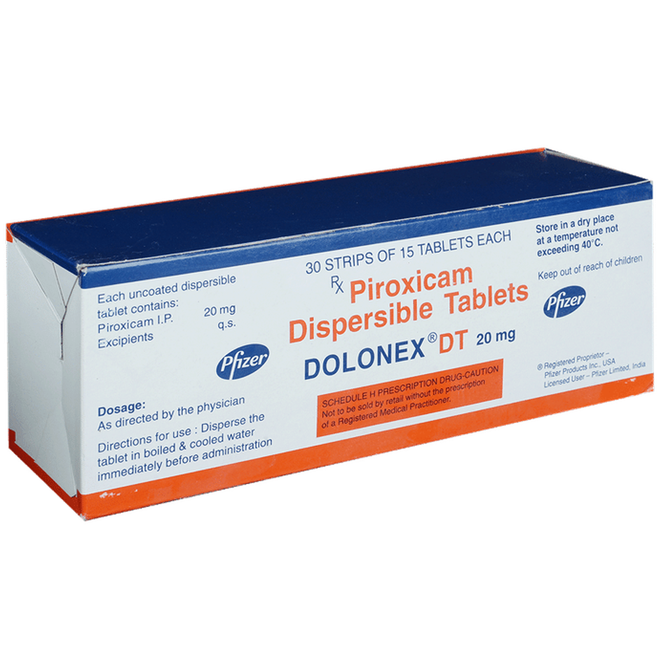 Dolonex DT 20mg Tablet