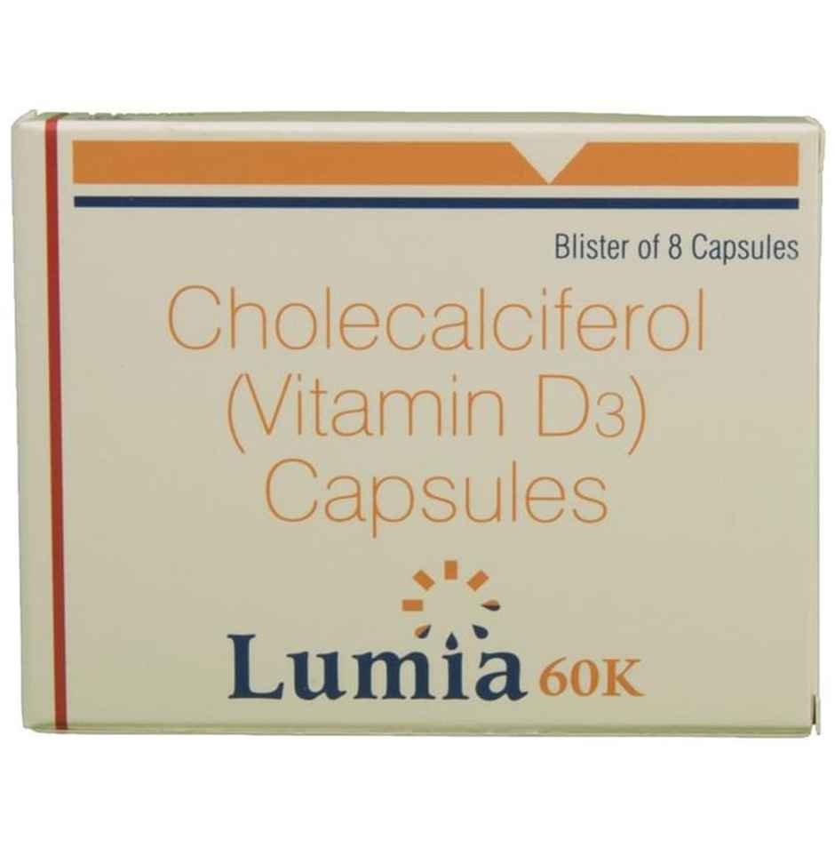 Lumia 60K Vitamin D3 Capsule