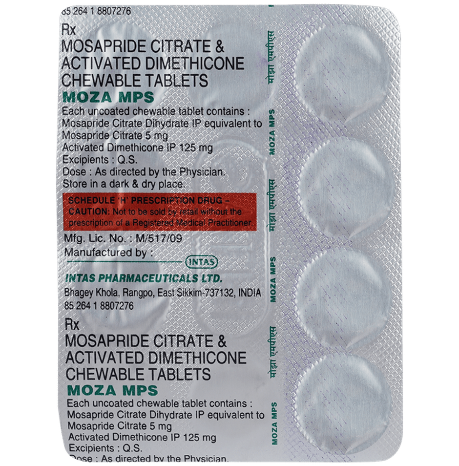 Moza MPS Chewable Tablet