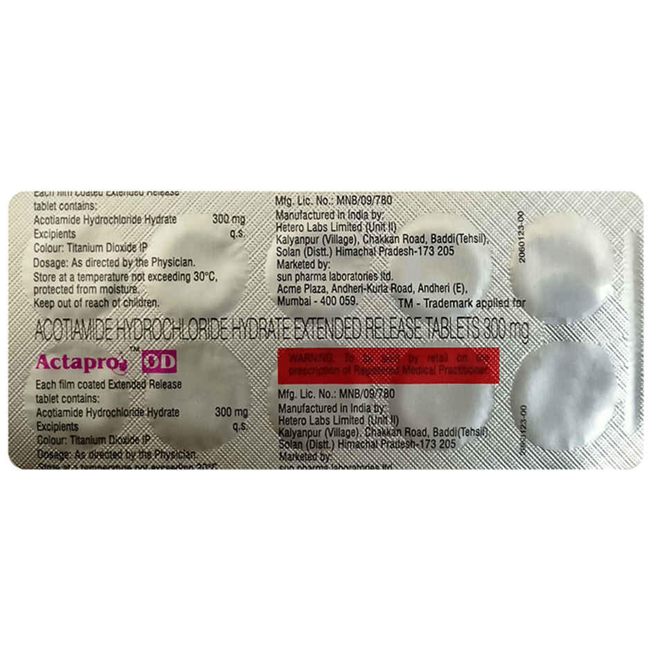 Actapro OD Tablet ER