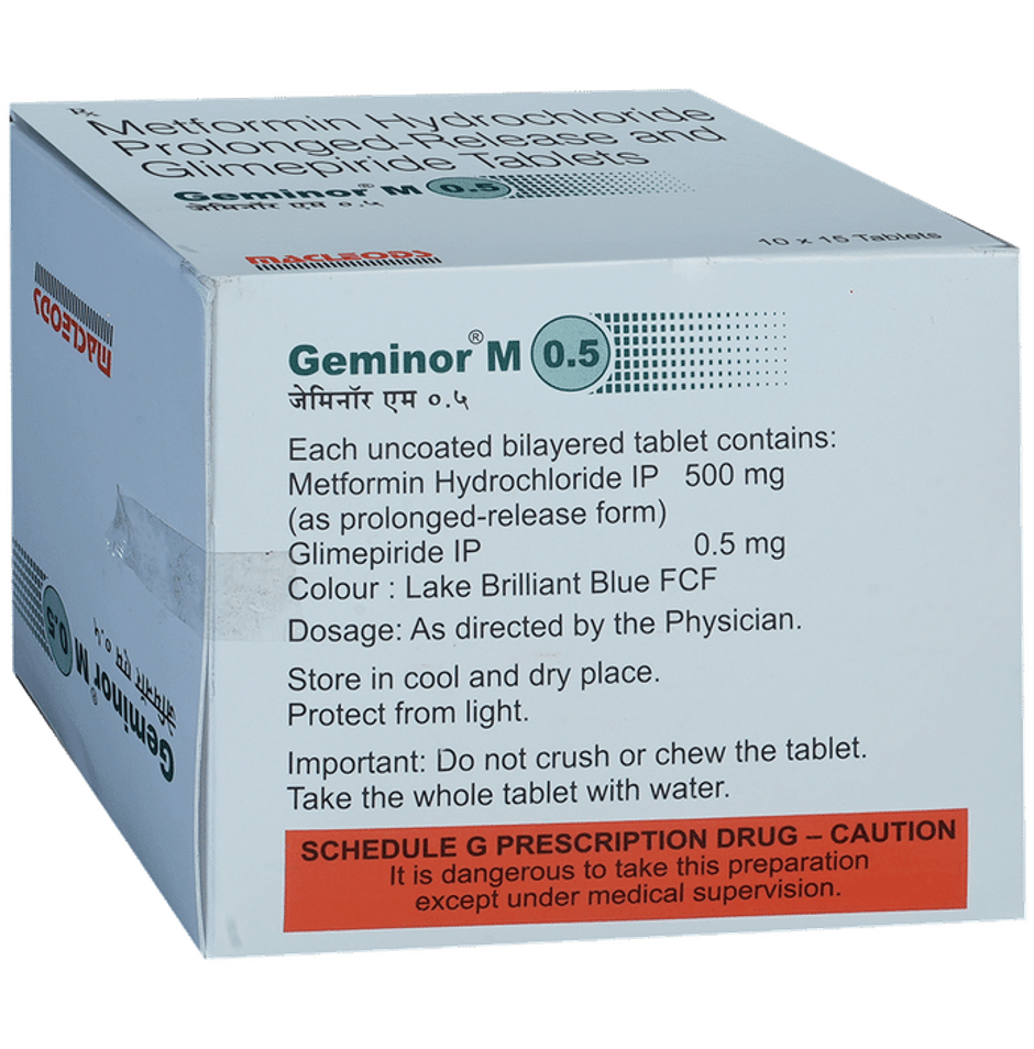 Geminor M 0.5 Tablet PR