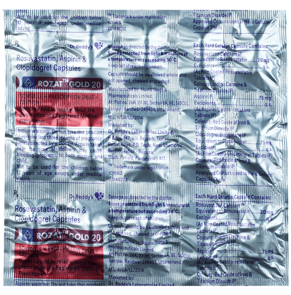 Rozat Gold 20 Capsule