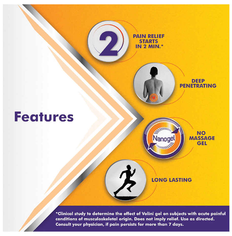 Volini Maxx Pain Relief Gel 30g