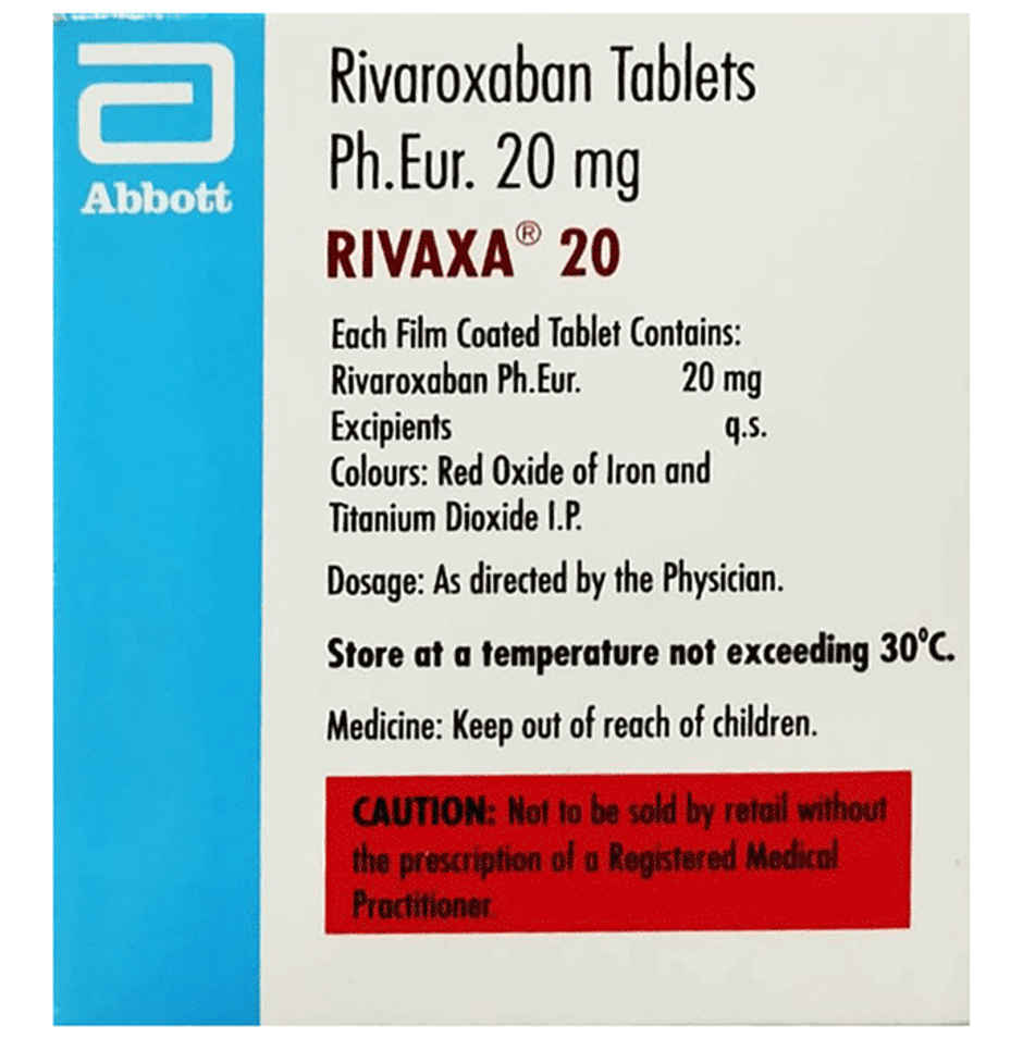 Rivaxa 20 Tablet