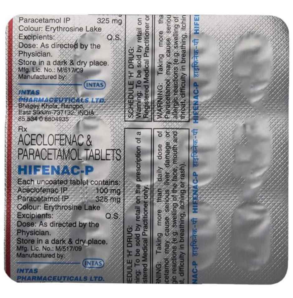 Hifenac-P Tablet