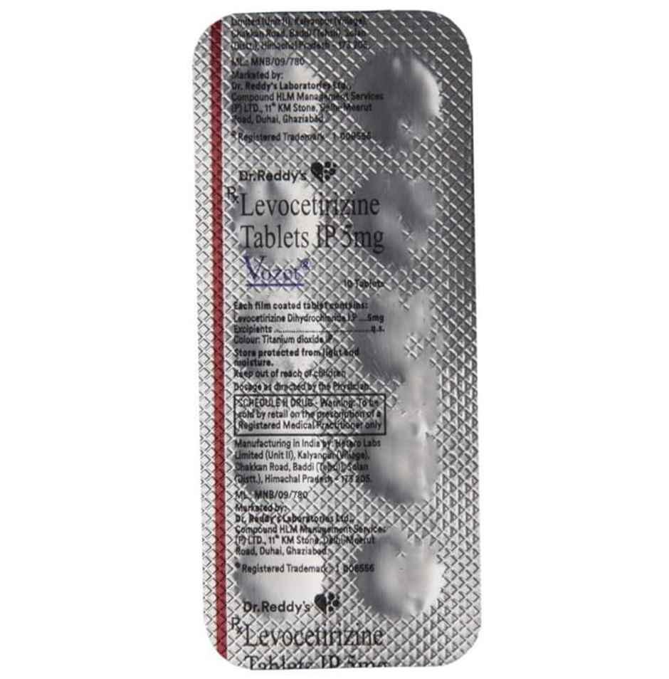 Vozet 5mg Tablet