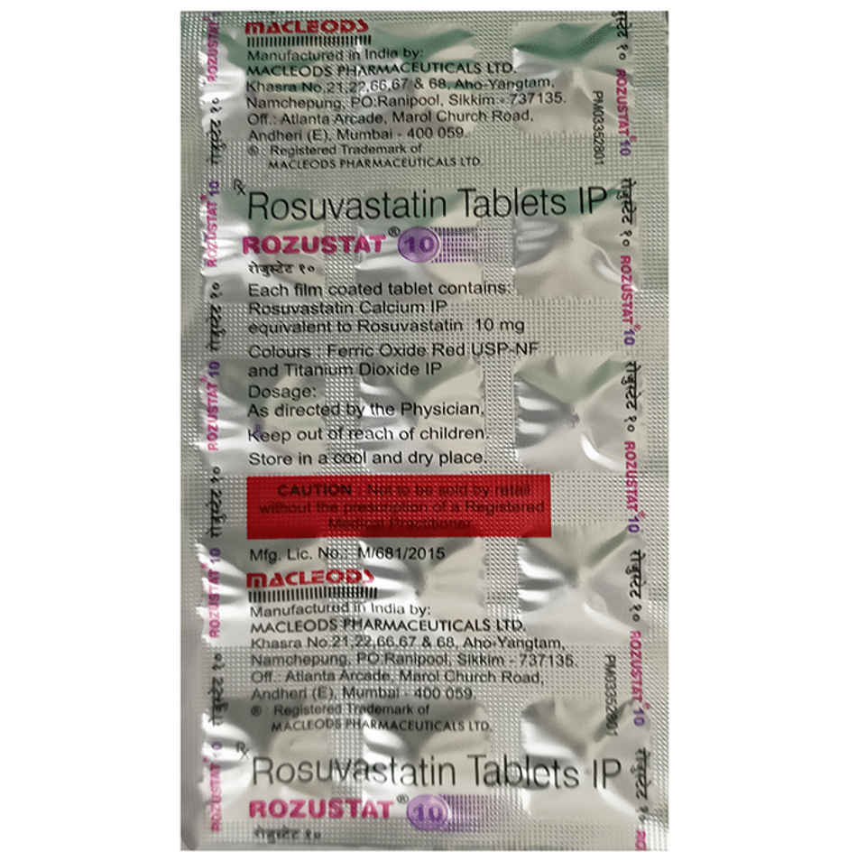 Rozustat 10 Tablet