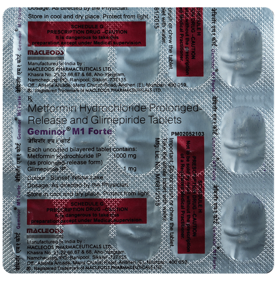 Geminor M1 Forte Tablet PR