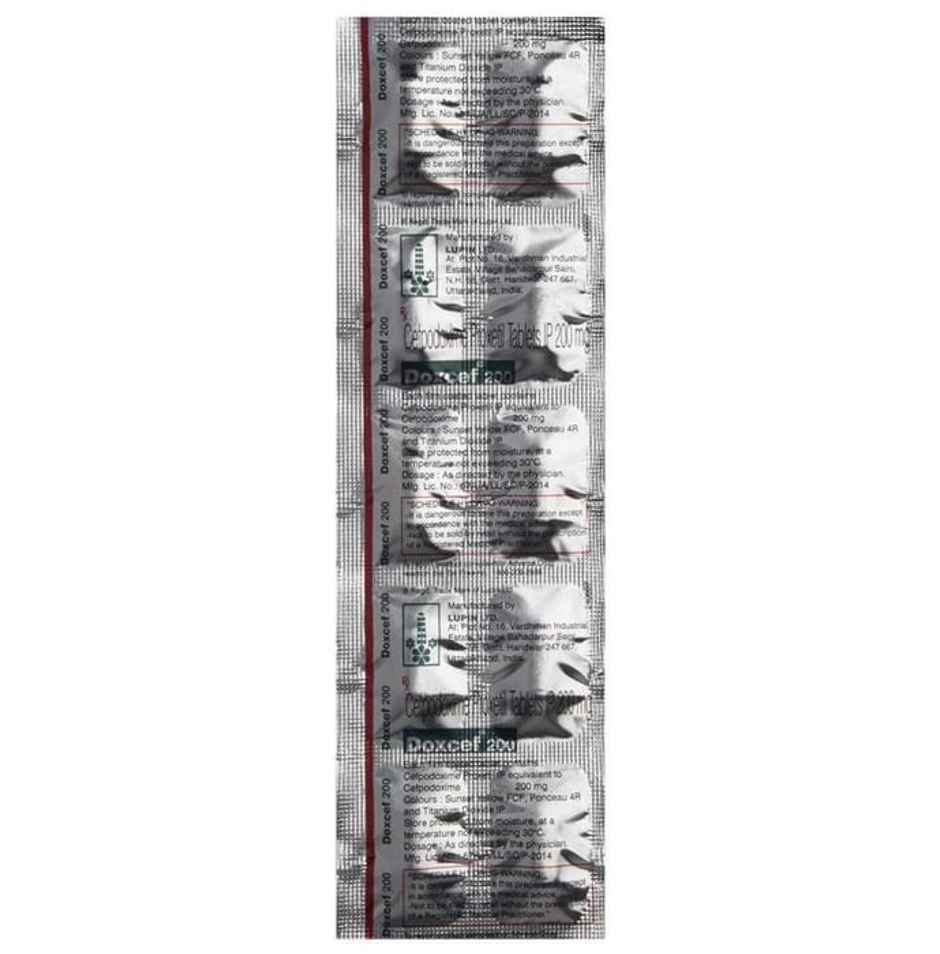 Doxcef 200 Tablet