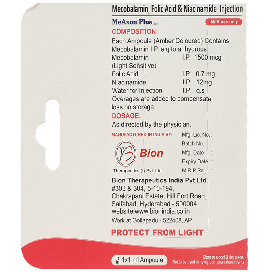 Meaxon Plus Injection