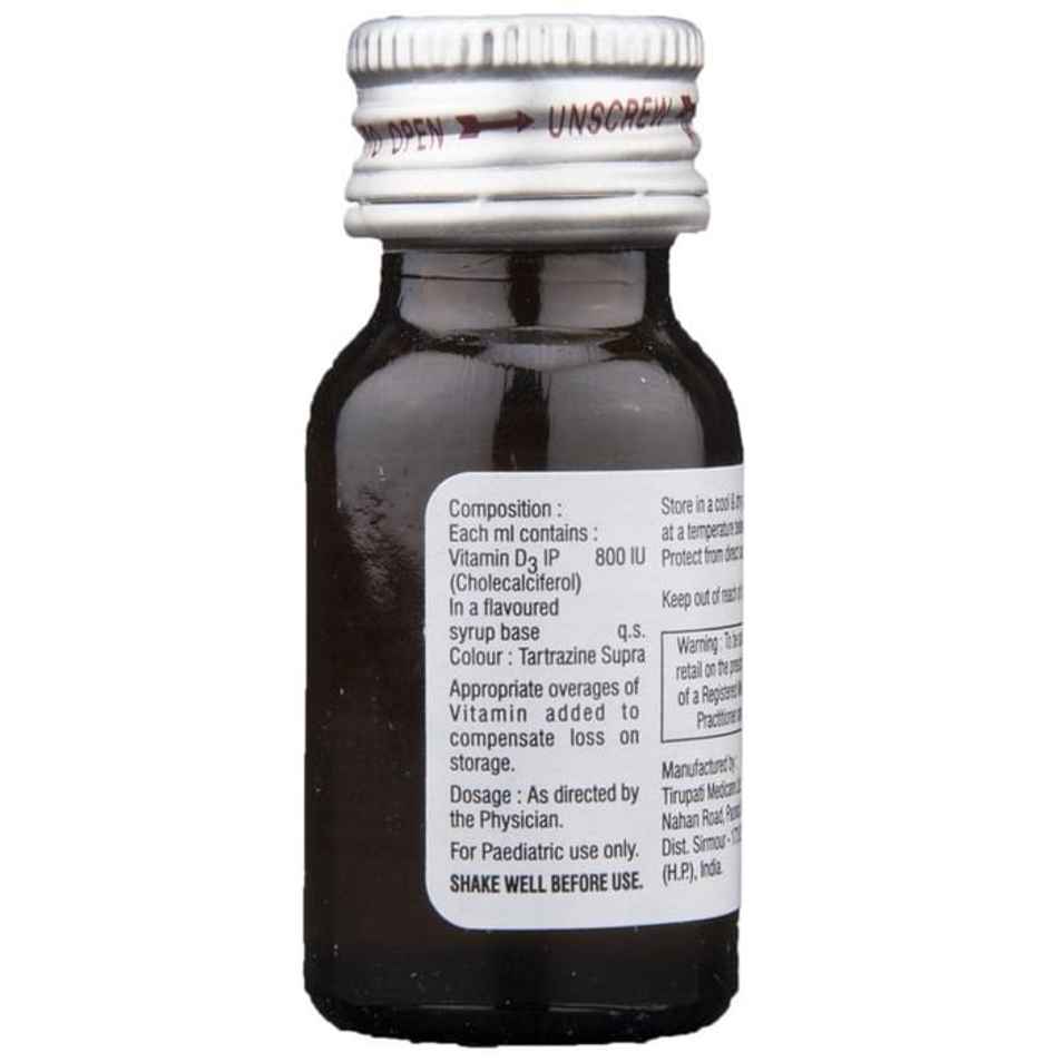 Vitanova-D3 800IU Vitamin D3 Drop