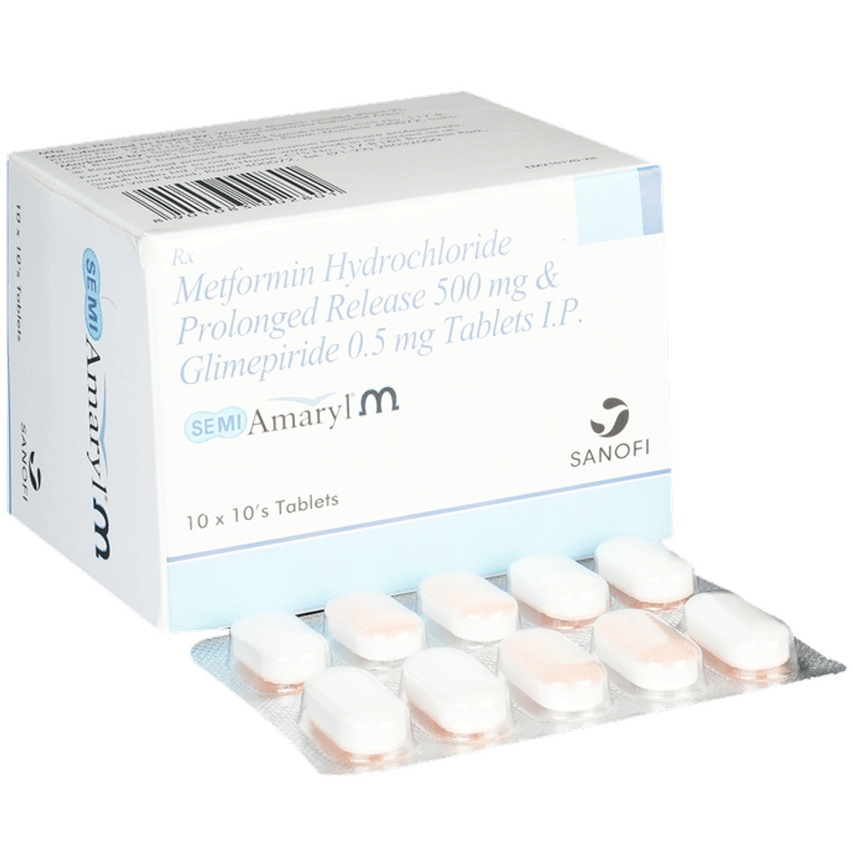 Semi Amaryl M Tablet PR