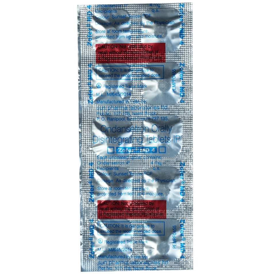 Zofer MD 4 Tablet