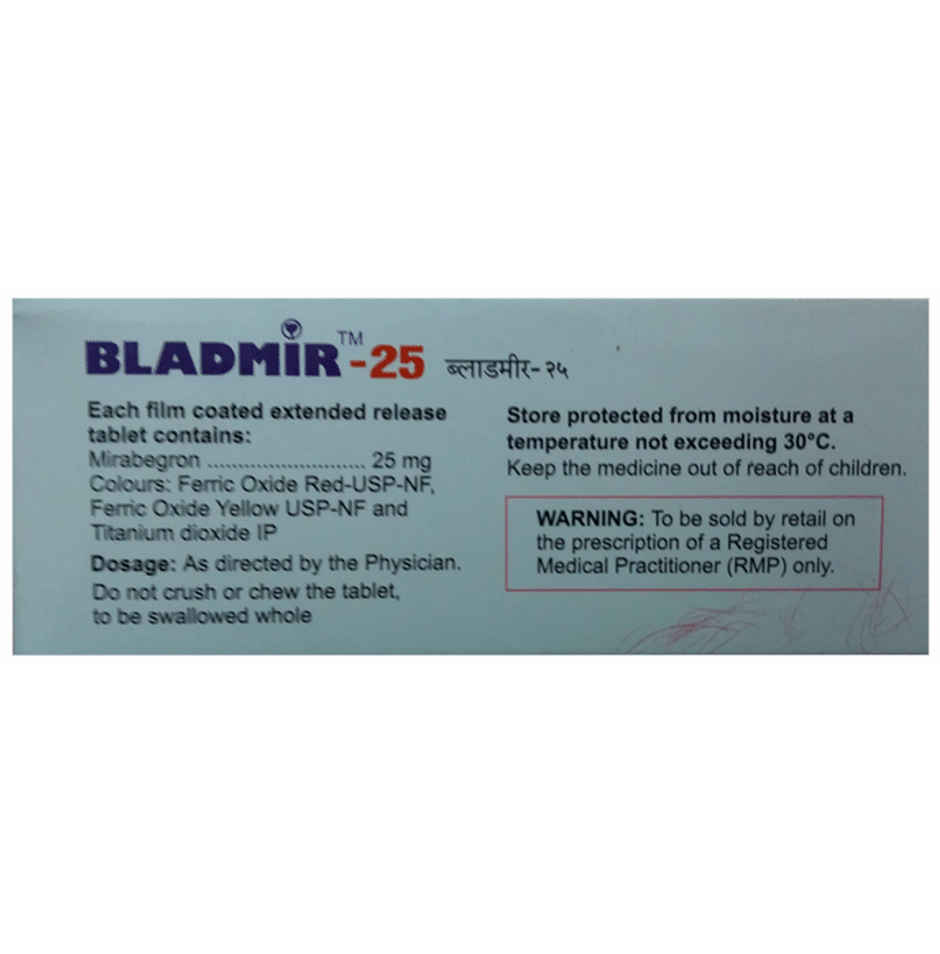 Bladmir-25 Tablet ER
