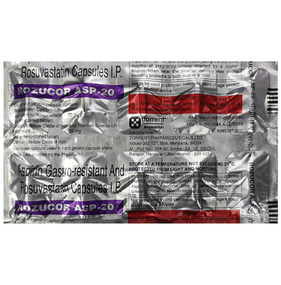 Rozucor ASP-20 Capsule