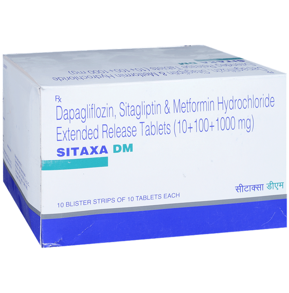 Sitaxa DM 10/100/1000 Tablet ER
