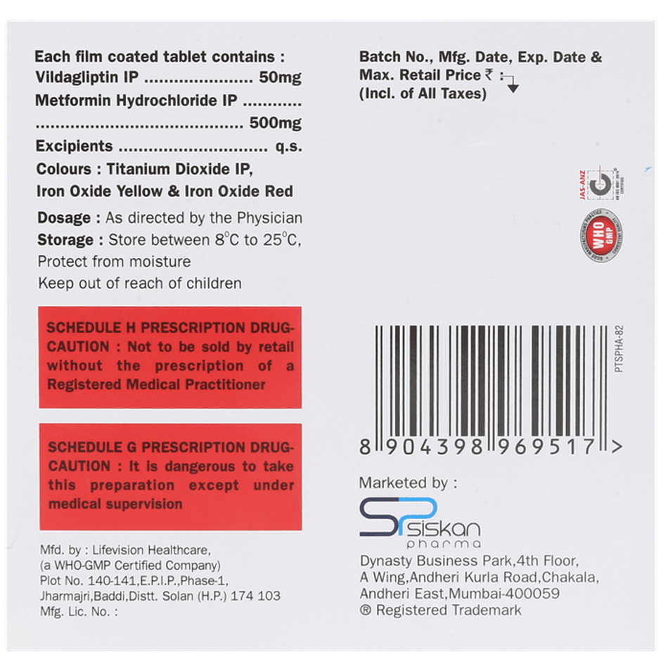 Minglip-M 500 Tablet