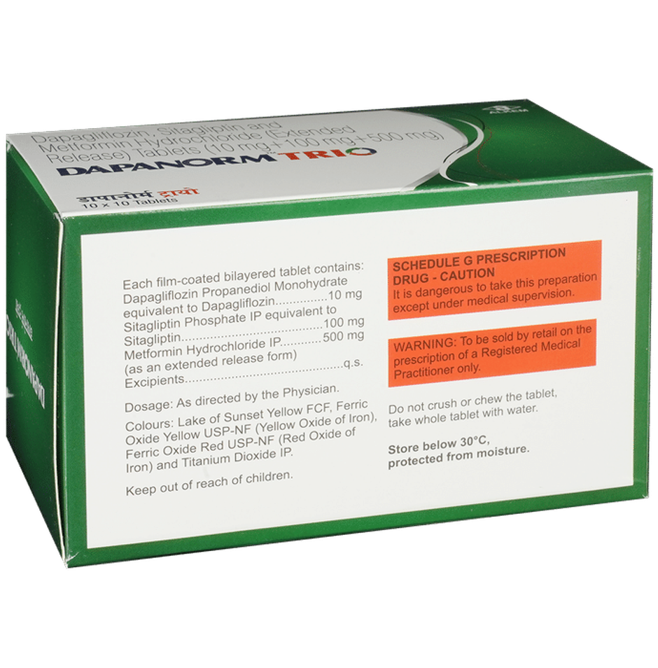 Dapanorm Trio Tablet ER