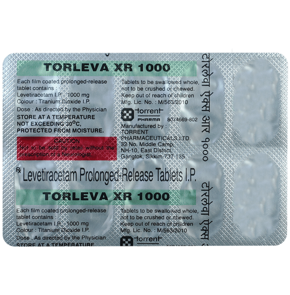 Torleva XR 1000 Tablet PR