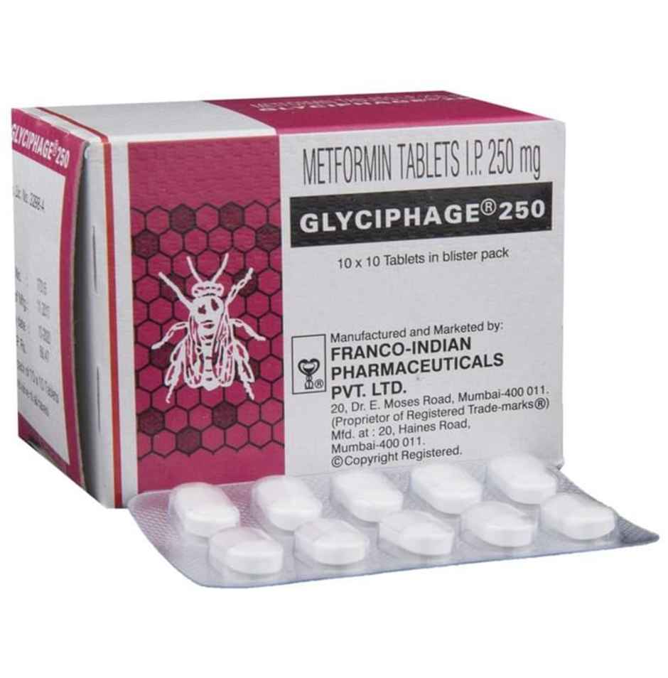 Glyciphage 250 Tablet