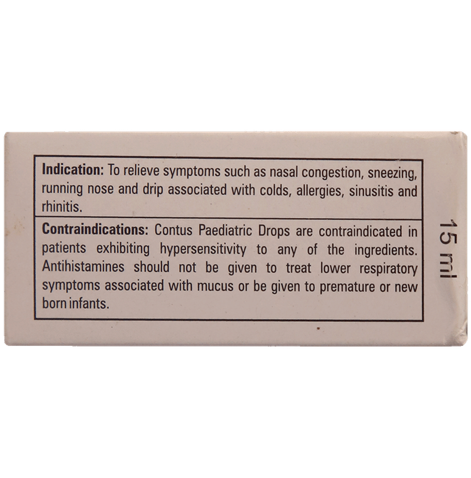 Contus Paediatric Oral Drop