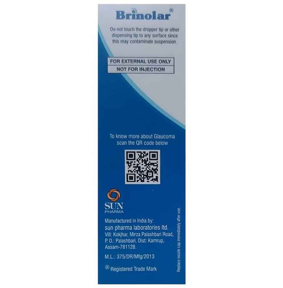 Brinolar BKC Free Eye Drop