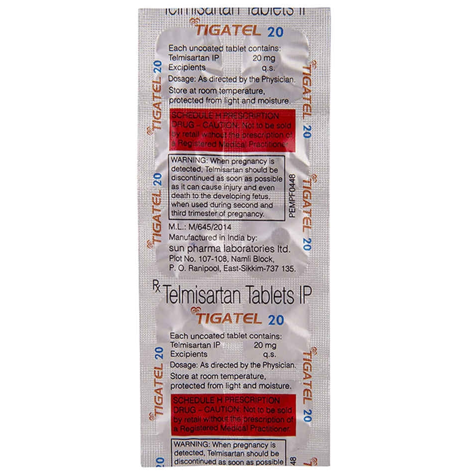 Tigatel 20 Tablet