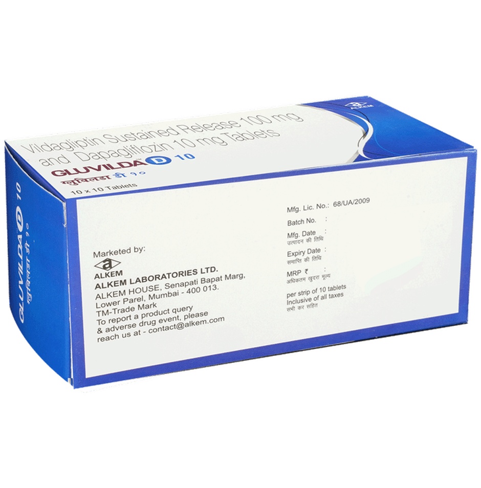 Gluvilda D10 Tablet SR
