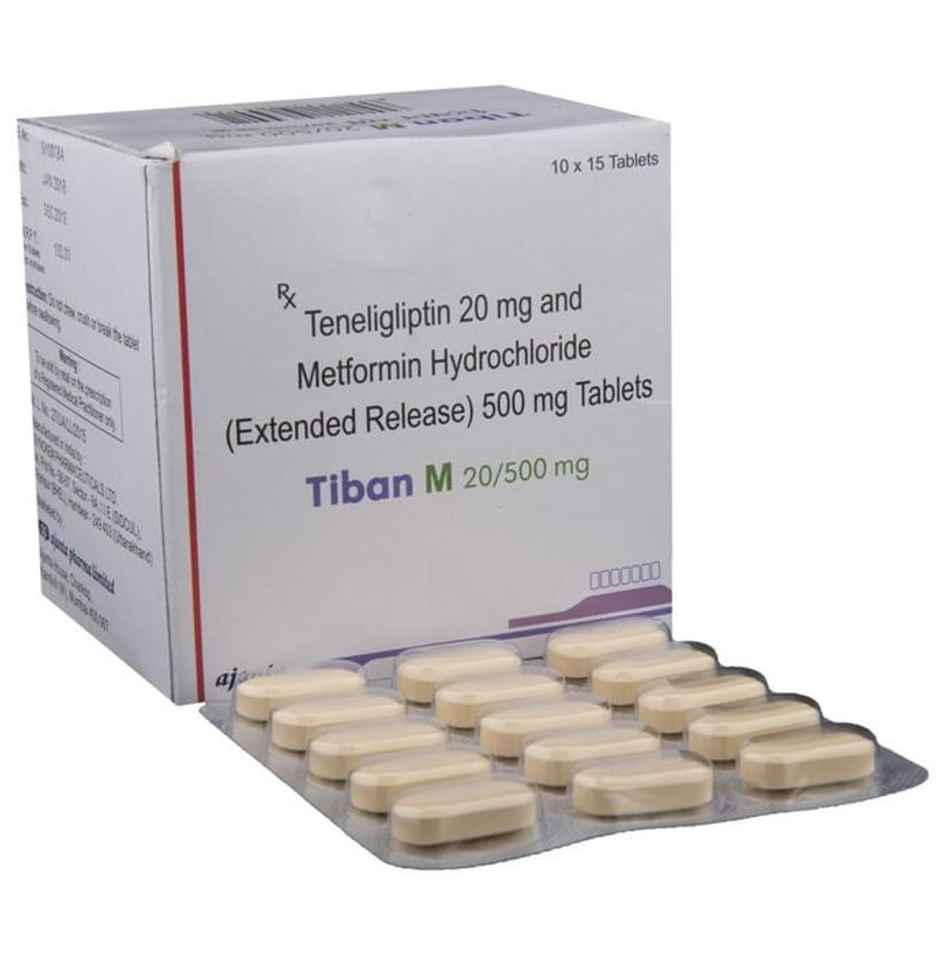 Tiban M 20/500mg Tablet ER
