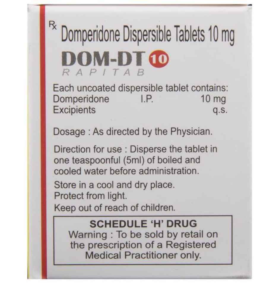 Dr Morepen Dom-DT 10 Rapitab Tablet 