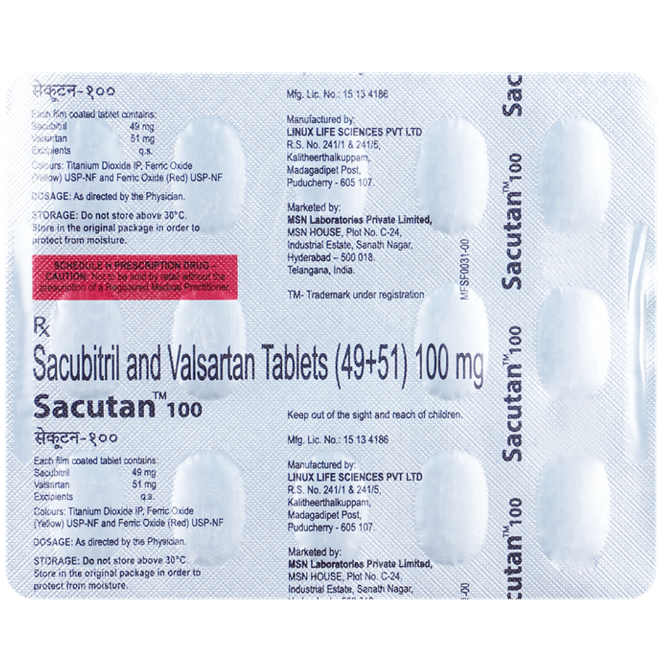 Sacutan 100 Tablet