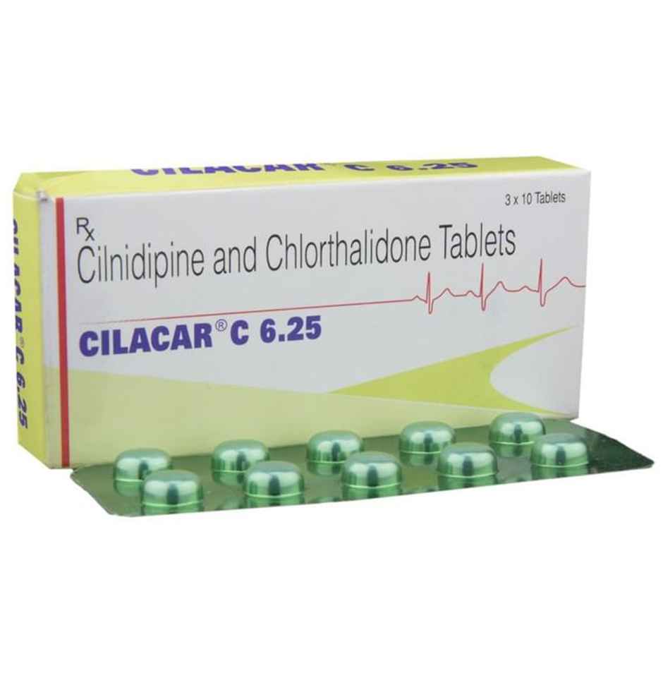 Cilacar C 6.25 Tablet