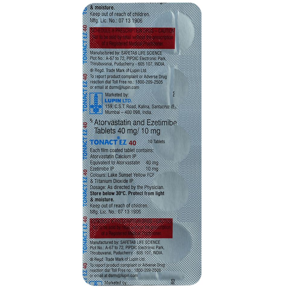 Tonact Ez 40 Tablet