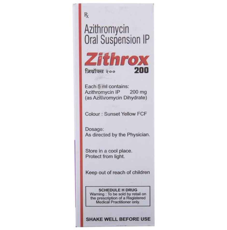 Zithrox 200 Readyuse Oral Suspension